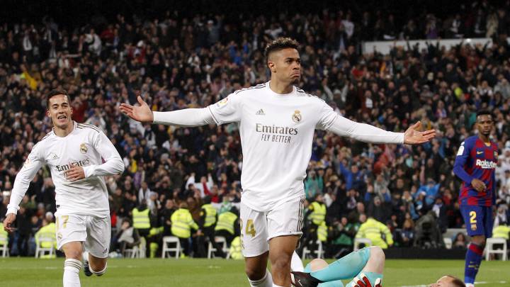 Mariano marcó en el Clásico.