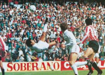 Se cumplen 32 años de la chilena de Hugo Sánchez al Logroñés