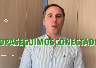 Manu Sainz nos deja un mensaje a todos para el torneo FIFA #CopaSeguimosConectados