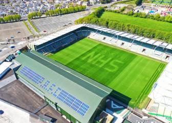 El Plymouth manda un mensaje desde su estadio