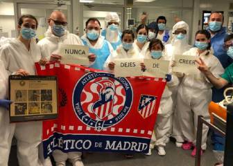 Almeida tira de un lema atlético ante la crisis del coronavirus