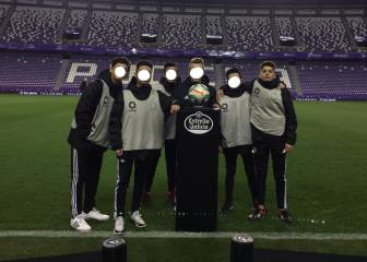 Un 'recogepelotas' del Pucela lucha por recuperarse del covid19