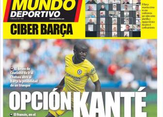 Kanté, competencia para Busquets, en el radar del Barça