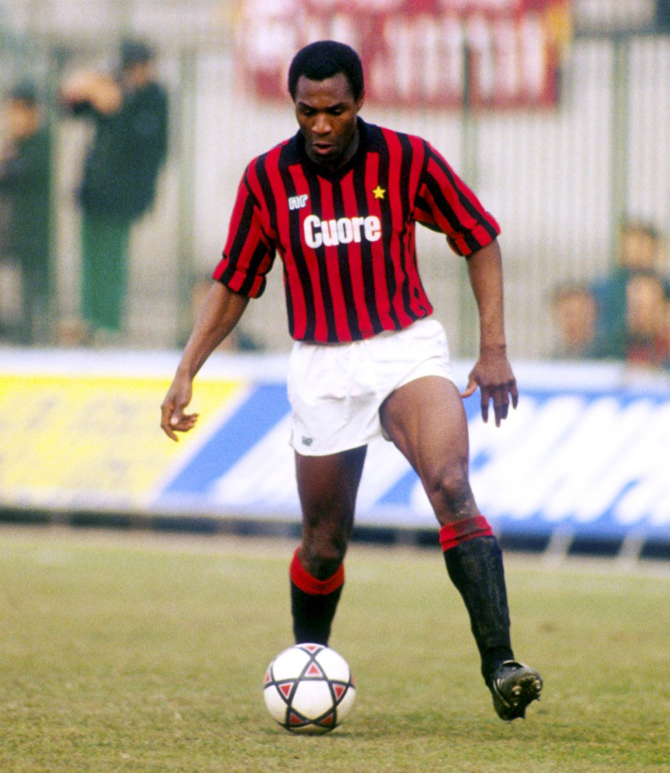 Luther Blissett jugando con el Milan