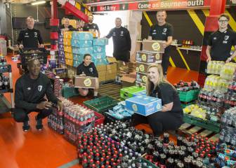 La solidaridad del Bournemouth con los necesitados
