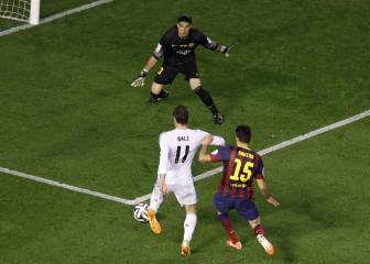 Bale echa la vista atrás