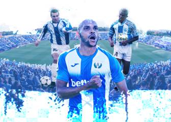 Once leyendas del Leganés por dorsales