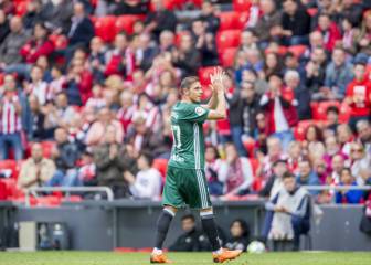 Rubi cuida a Joaquín, que es el más sustituido de toda LaLiga