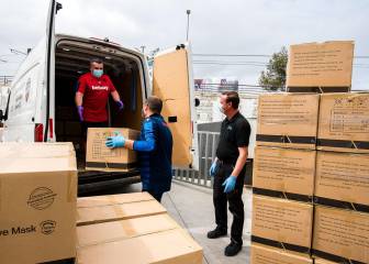 El Levante entrega la segunda tanda de material sanitario
