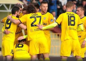 En directo: Shakhter Soligorsk-FC Slutsk de la liga bielorrusa