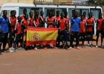 El emotivo vídeo de apoyo a España de la escuela Vicente del Bosque de Senegal