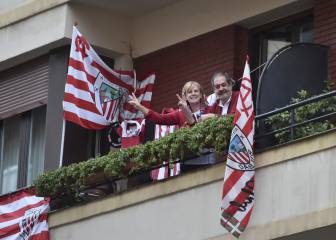 La final de la Copa del Rey se jugó en los balcones