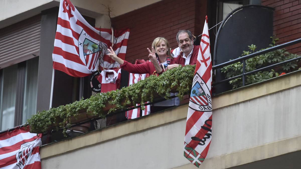 La final de la Copa del Rey se jugó en los balcones