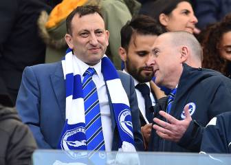 El Brighton no quiere descensos si la temporada no acaba