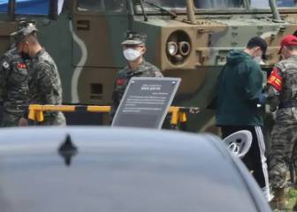 Son Heung-min comienza la mili en Corea del Sur