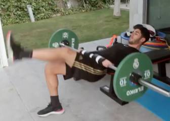 Asensio puts himself through the mill during lockdown