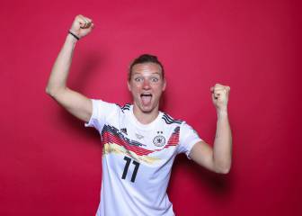 La idea de Popp: jugar la Euro femenina y masculina juntas