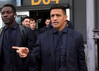 Alexis Sánchez vuelve a Milán y estará otros 14 días confinado