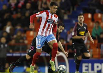 Cristian Herrera, a cuatro goles de entrar en la historia del Lugo