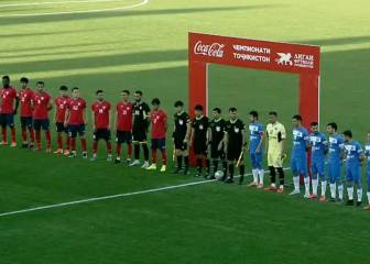 La Liga tayika no tiene VAR, pero sí nevera para sus árbitros
