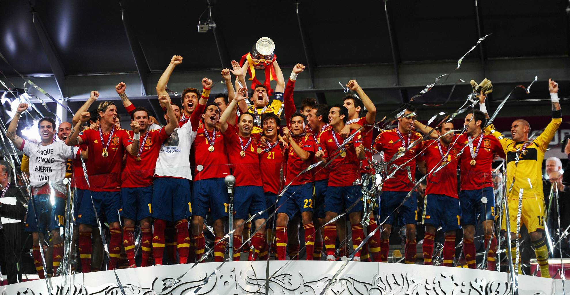 Final de la Euro 2012: una obra para la eternidad