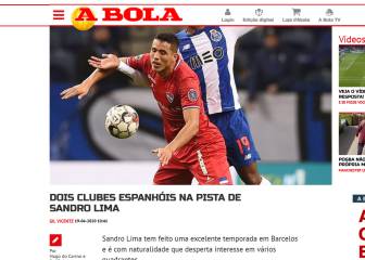 El Rayo sigue la pista al delantero Sandro Lima, según 'A Bola'