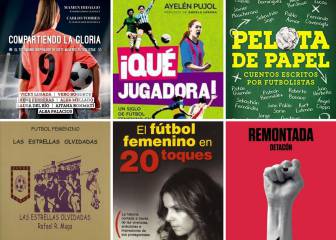 Seis libros de fútbol femenino para pasar el confinamiento