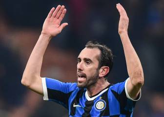 Godín y su poco 'feeling' con Conte, un problema en el Inter