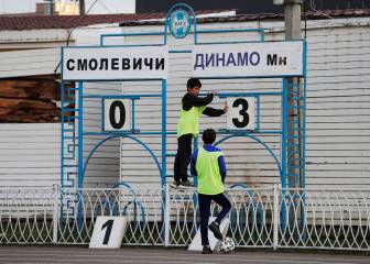 El Dinamo Minsk gana y sigue apretando a los líderes