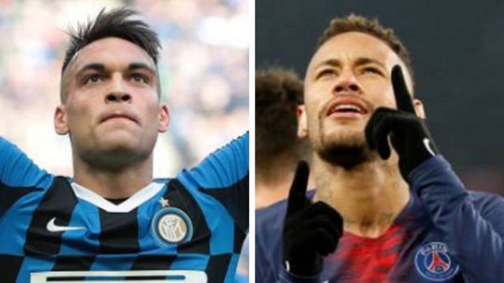 Tebas: "El Barça no está en fichar a Lautaro o Neymar"