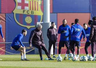 Setién, a la plantilla: “Este parón nos ayudará a prepararnos”