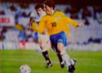 El día que el Brasil campeón jugó en Mestalla y Caniggia fue ché