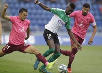 Álex Bermejo, autor del 'gol de oro blanquiazul'