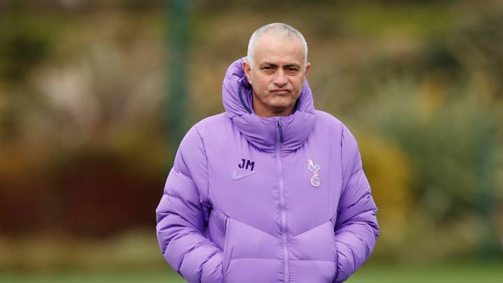 El entrenador portugués del Tottenham, José Mourinho.