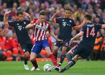 Cuatro años del gol de Saúl
al Bayern en Champions