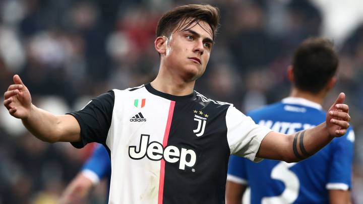 Dybala se entrena a la espera del negativo al COVID-19