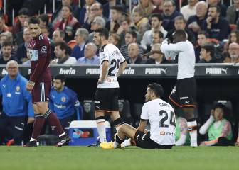 Garay, a 60 días de que expire su contrato con el Valencia