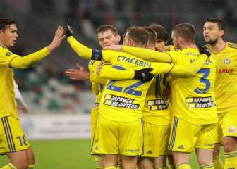 En directo: Bate Borisov-Slaviya Mlozyr de la Copa de Bielorrusia