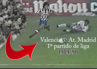 Imposible hoy: el golazo de Futre narrado por Manolo Lama en 1989 que puso en pie a todo el campo del Valencia