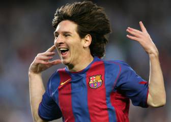 15 años del primer gol de Messi: así fue y así lo celebró
