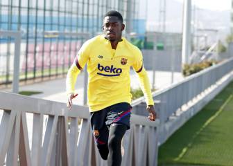 Setién aún cree en Dembélé