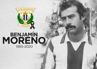 Muere Benjamín Moreno, leyenda del Leganés, a los 65 años