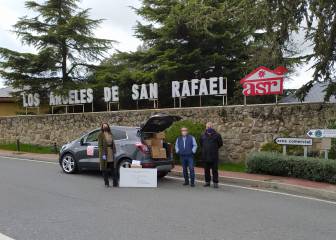 Los Ángeles de San Rafael se vuelca contra el coronavirus