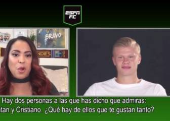 Es, justo, el tipo de frase que el Madrid se guarda y la usa cuando va a ficharle: oigan a Haaland...