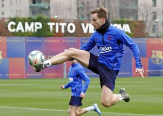 Rakitic mira al Tottenham