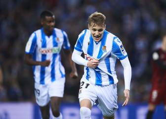 Odegaard brilla en la Real Sociedad con estadísticas de líder