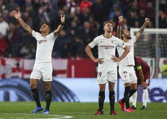 El Sevilla tiene tres aspirantes al mejor XI foráneo de L' Equipe