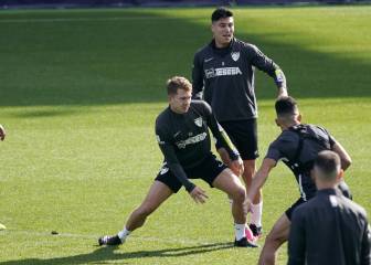 Siete supervivientes del Málaga que descendió hace dos años