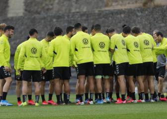 La UD Las Palmas vuelve a entrenar el viernes