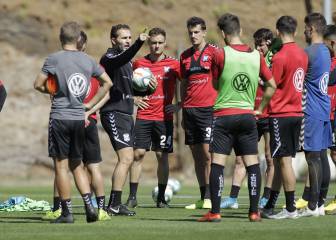 El Tenerife volverá a los entrenamientos el sábado